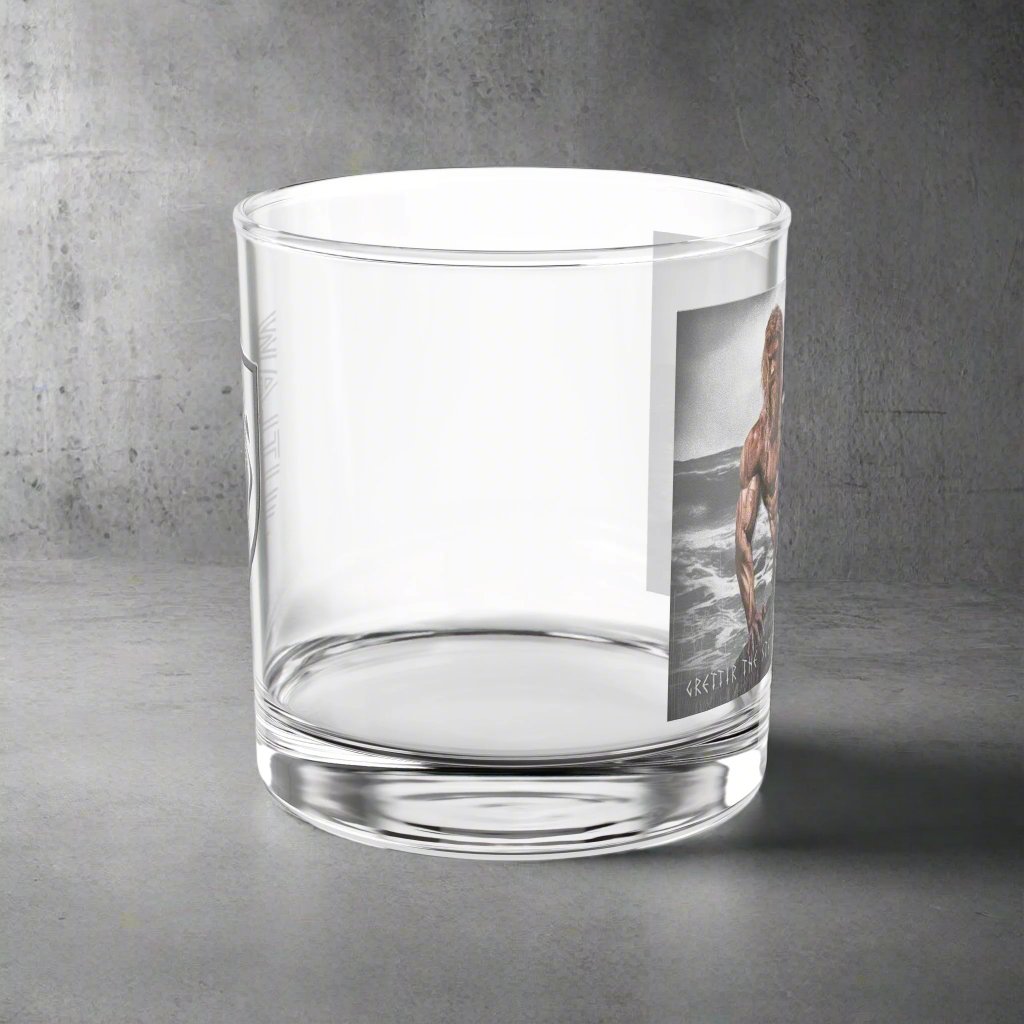 Grettir The Stong Asmundarsson - Whiskey Glass, 10oz/300ml