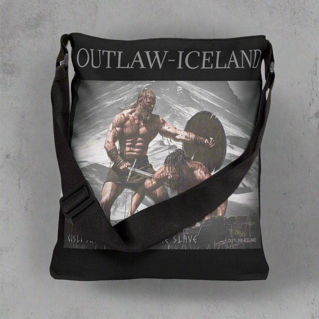 Gisli Sursson & Kolur The Slave - Adjustable Tote Bag (AOP)