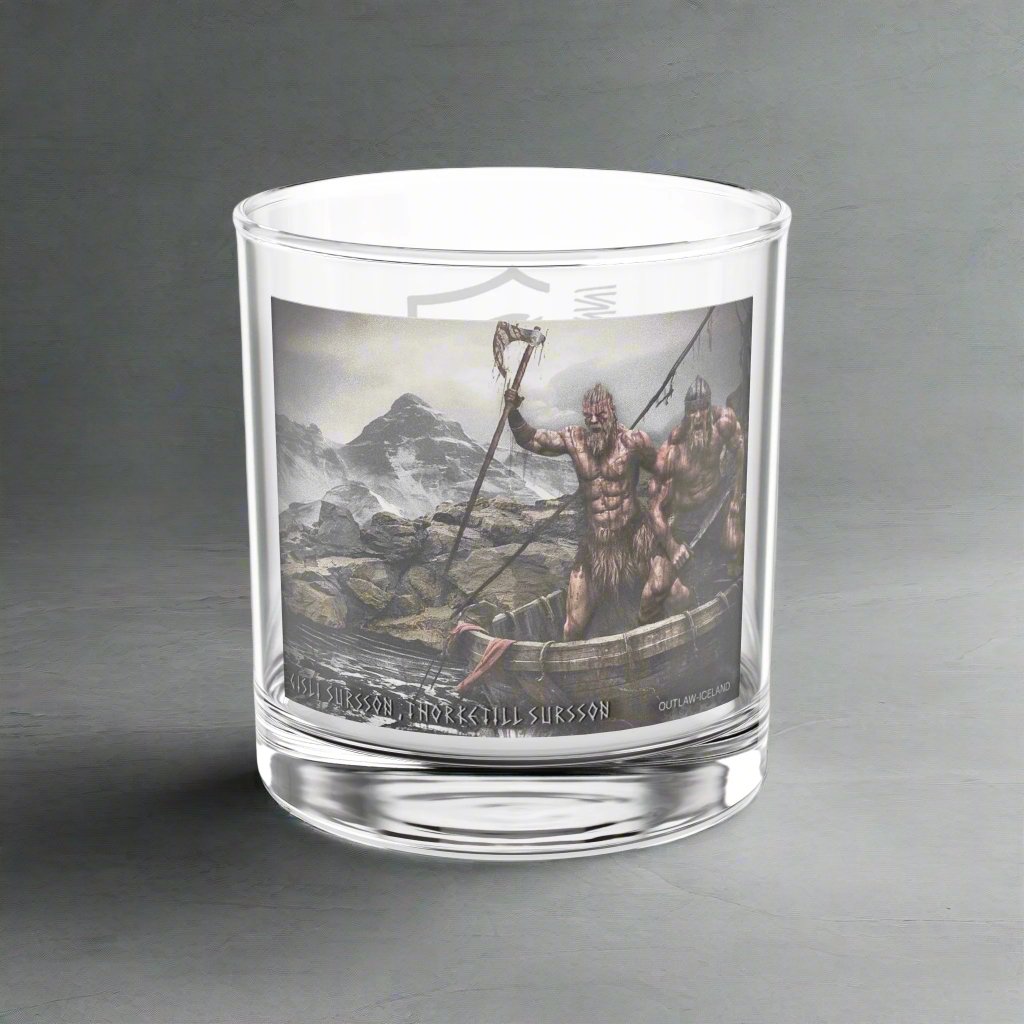Gisli Sursson & Thorketill Sursson - Whiskey Glass, 10oz/300ml