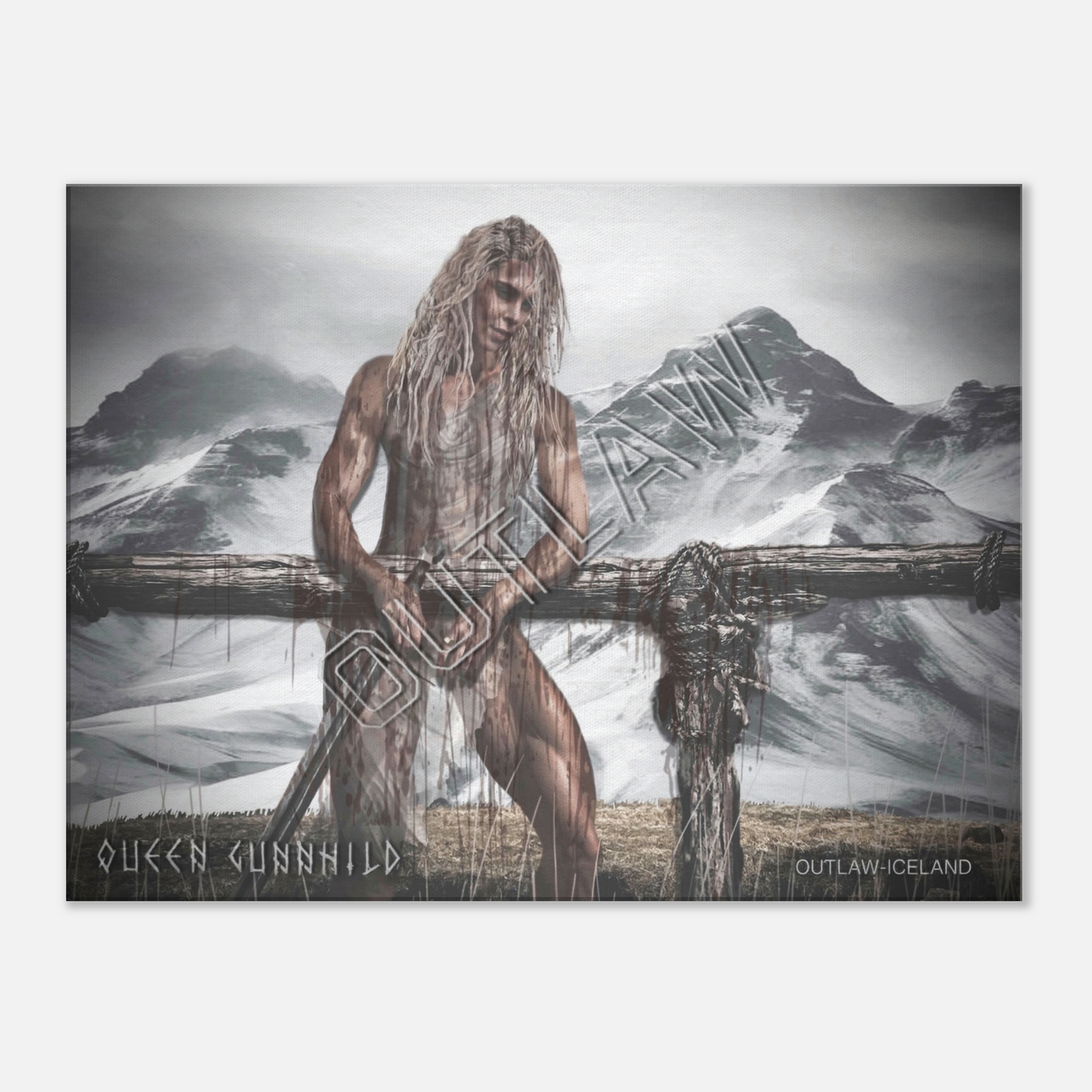 Queen Gunnhild - Canvas