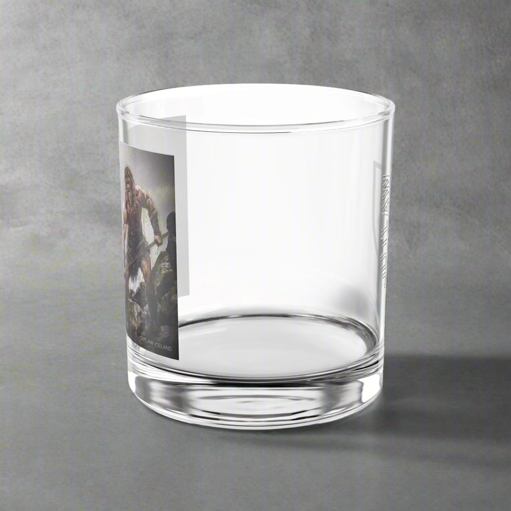 Grettir The Strong Asmundarson - Whiskey Glass, 10oz/300ml