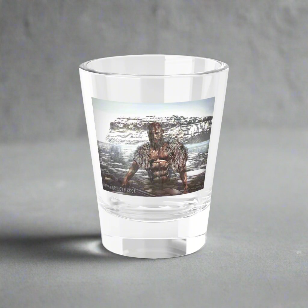 Ragnar Lothbrok - Shot Glass, 1.5oz/44ml