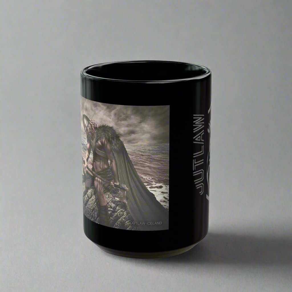 Bjorn Ironside Ragnarsson - Black Mug - 11oz/330ml & 15oz/440ml