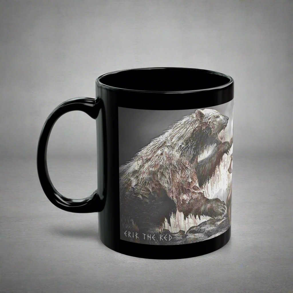 Erik The Red - Black Mug - 11oz/330ml & 15oz/440ml
