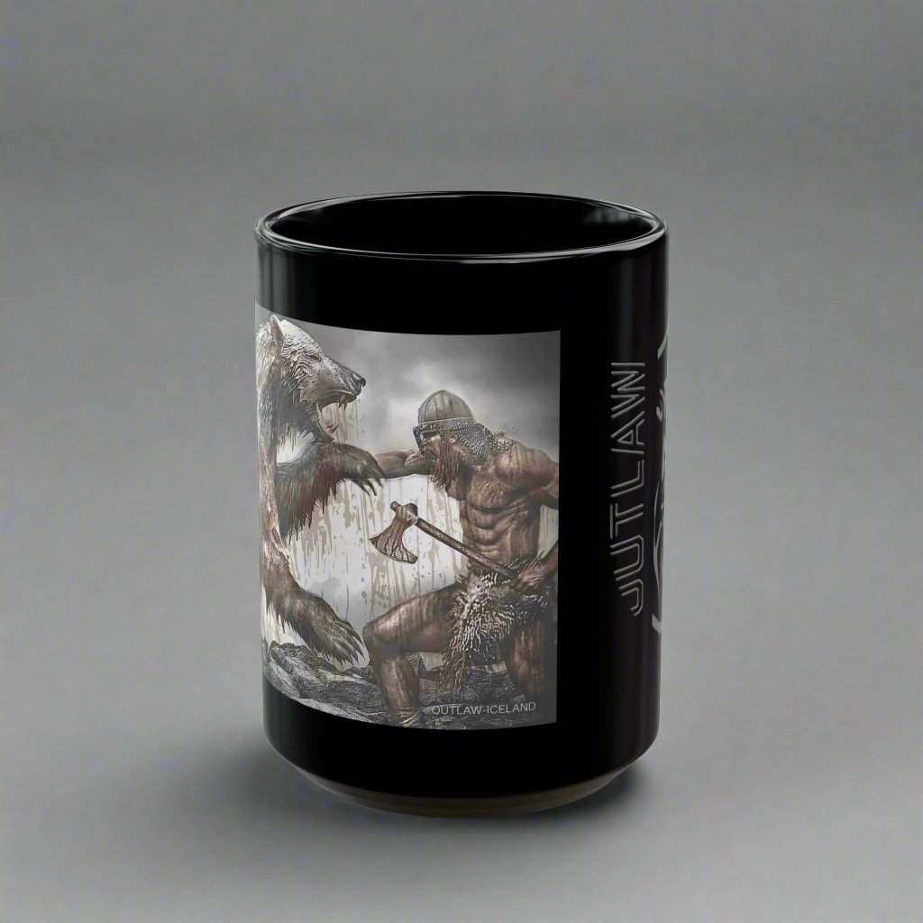 Erik The Red - Black Mug - 11oz/330ml & 15oz/440ml
