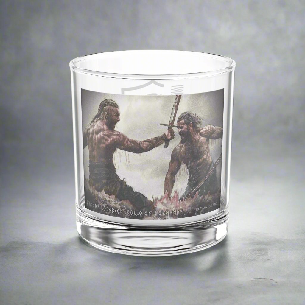Ragnar Lothbrok & Rollo of Normandy - Whiskey Glass, 10oz/300ml