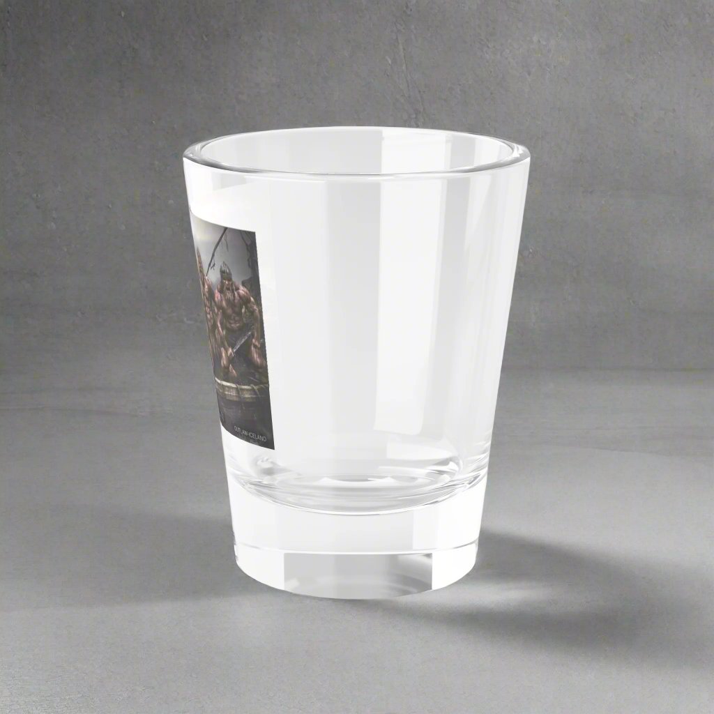 Gisli Sursson & Thorketill Sursson - Shot Glass, 1.5oz/44ml