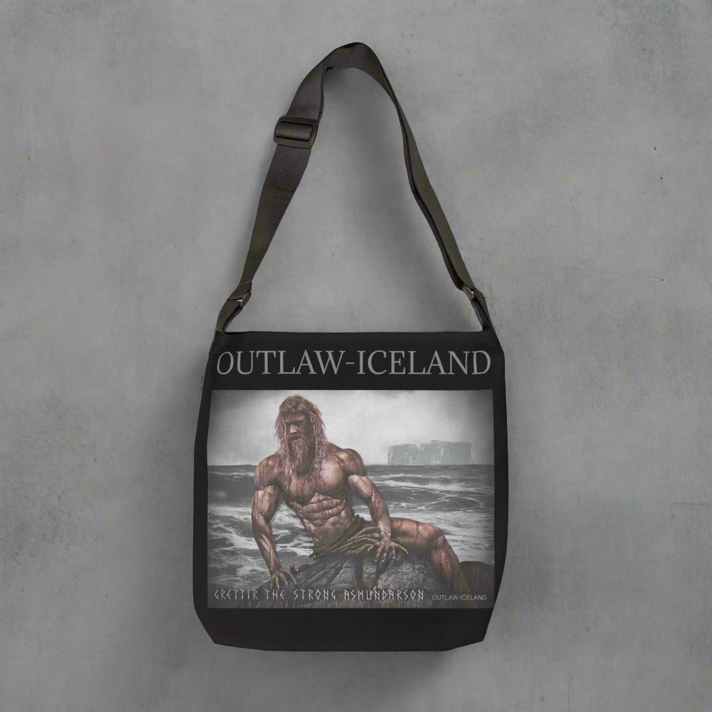 Grettir The Strong Asmundarson - Adjustable Tote Bag (AOP)