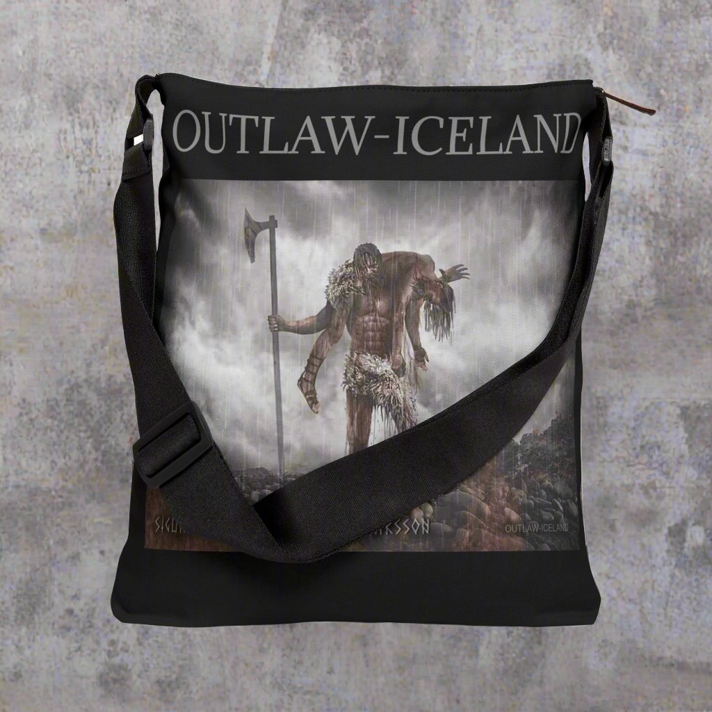Sigurd Snake in The Eye Ragnarsson - Adjustable Tote Bag (AOP)
