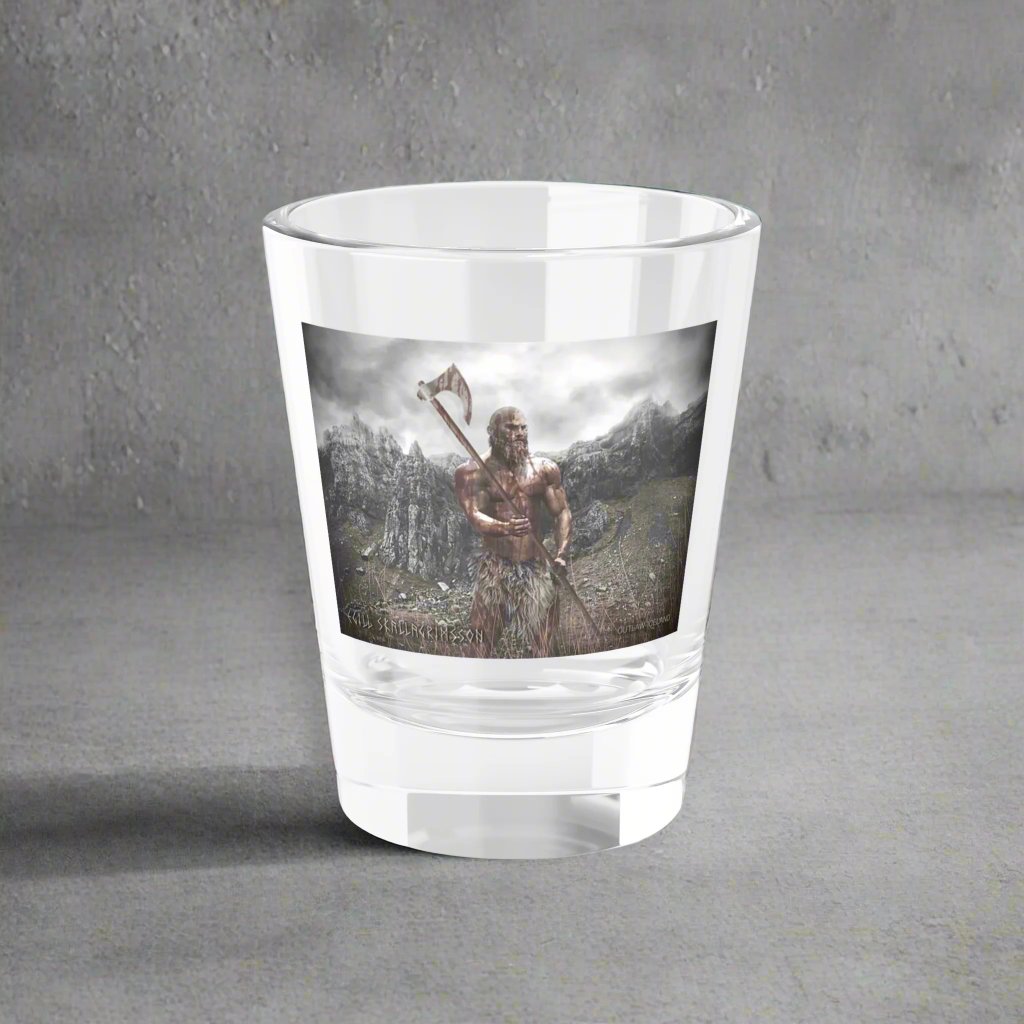 Egill Skallagrimsson - Shot Glass, 1.5oz/44ml