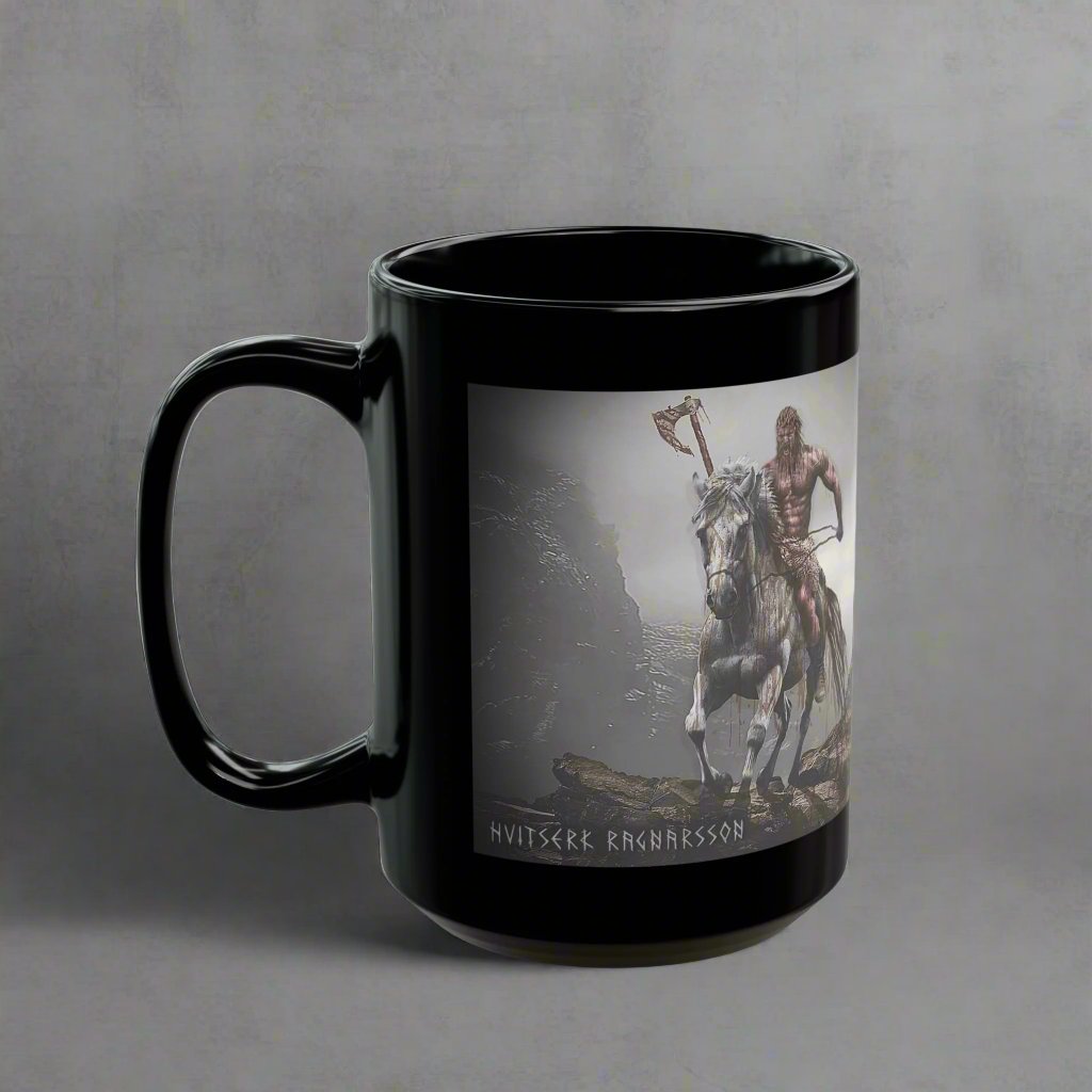 Hvitserk Ragnarsson - Black Mug - 11oz/330ml & 15oz/440ml