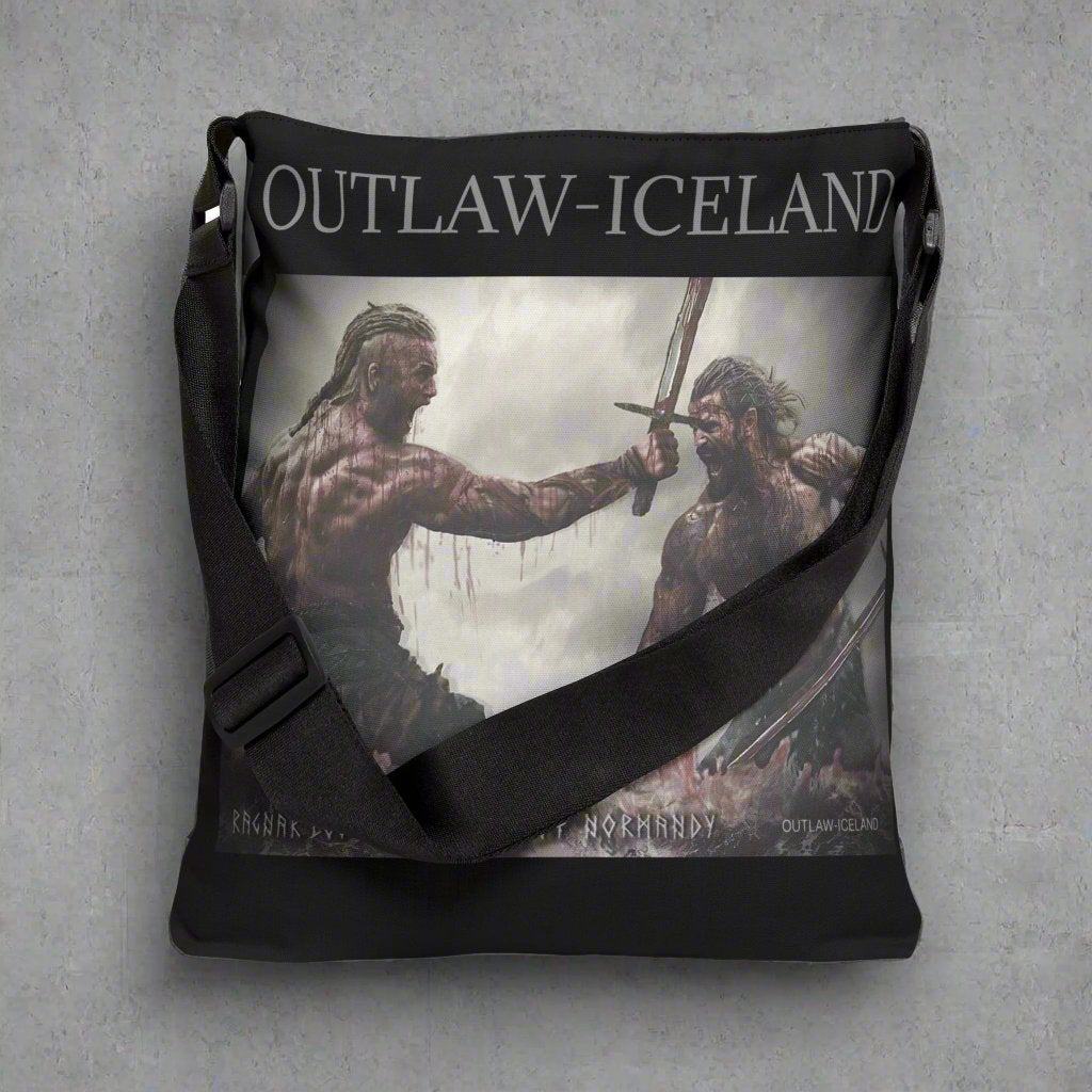 Ragnar Lothbrok & Rollo Of Normandy - Adjustable Tote Bag (AOP)