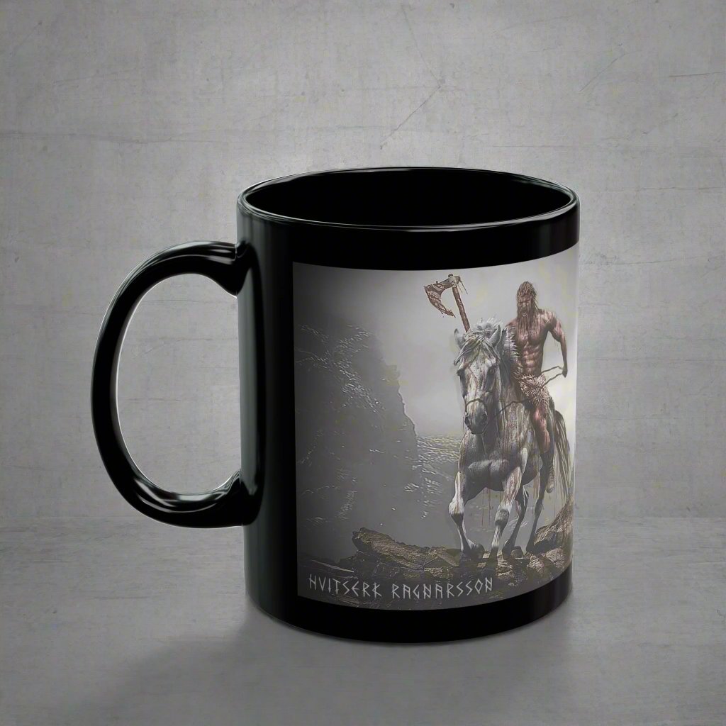 Hvitserk Ragnarsson - Black Mug - 11oz/330ml & 15oz/440ml