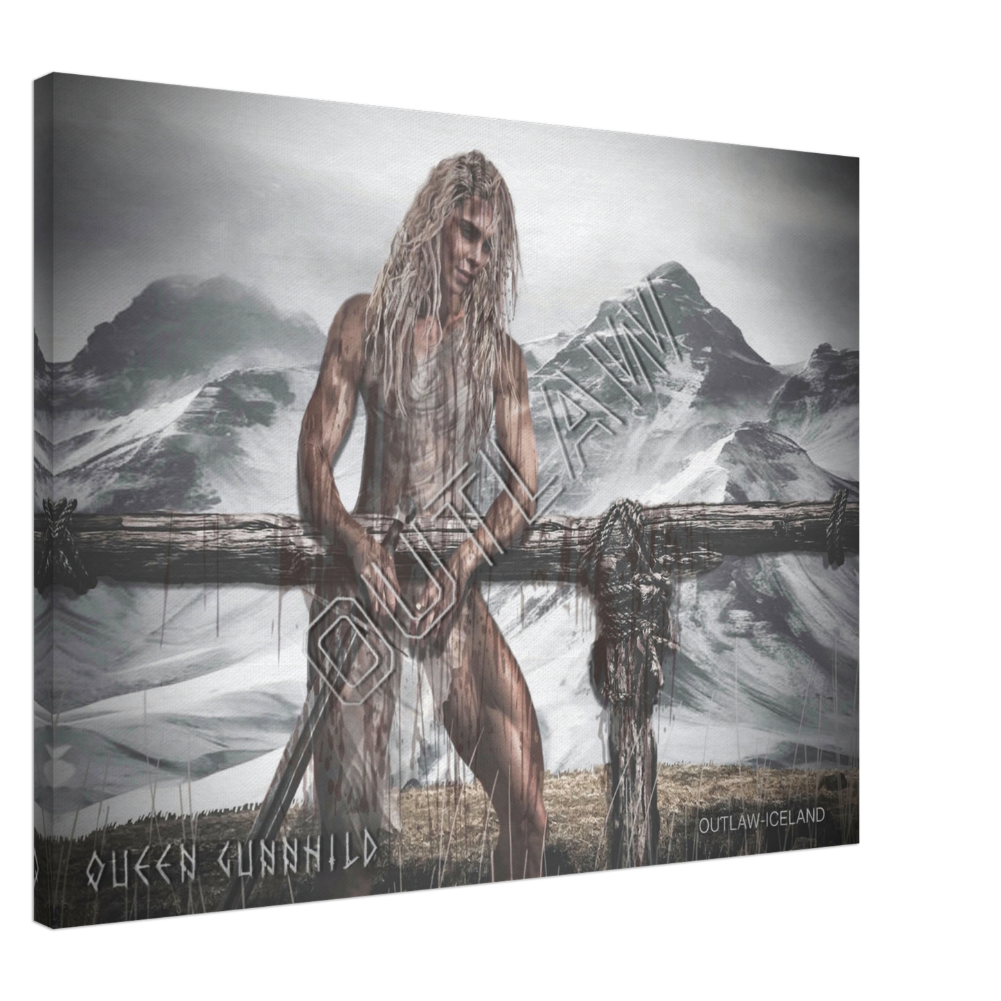 Queen Gunnhild - Canvas
