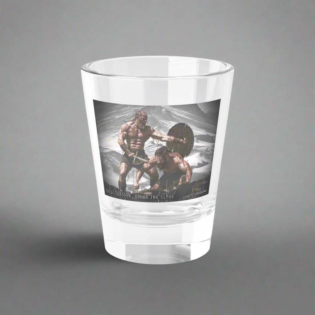 Gisli Sursson & Kolur The Slave - Shot Glass, 1.5oz/44ml