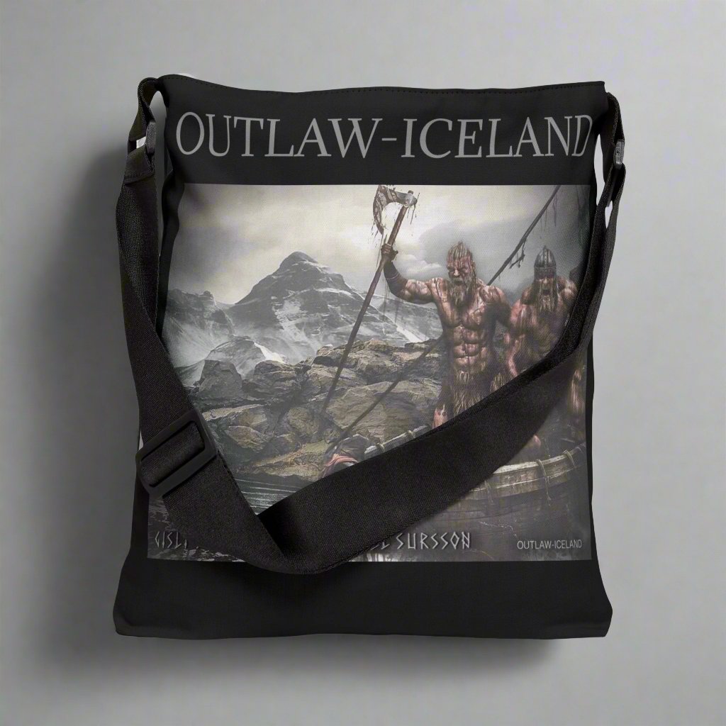 Gisli Sursson & Thorketill Sursson - Adjustable Tote Bag (AOP)