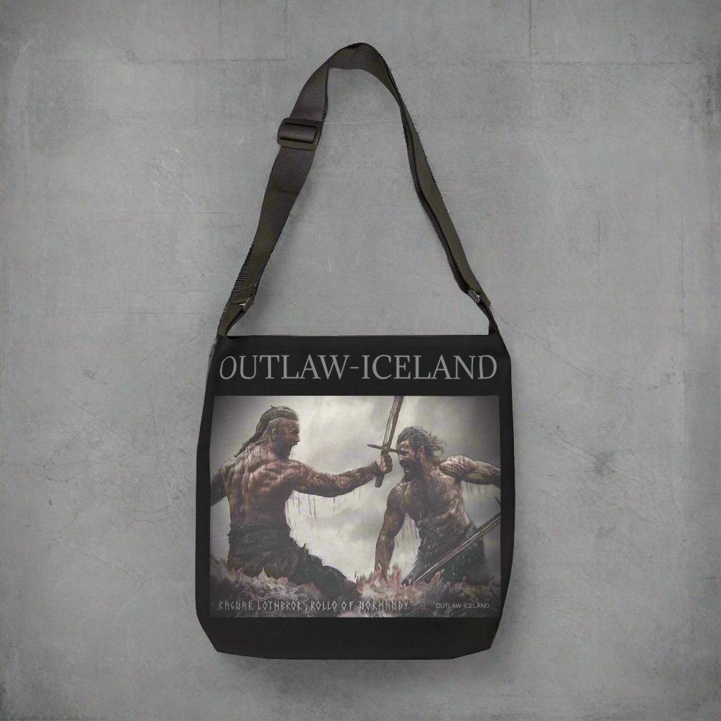 Ragnar Lothbrok & Rollo Of Normandy - Adjustable Tote Bag (AOP)