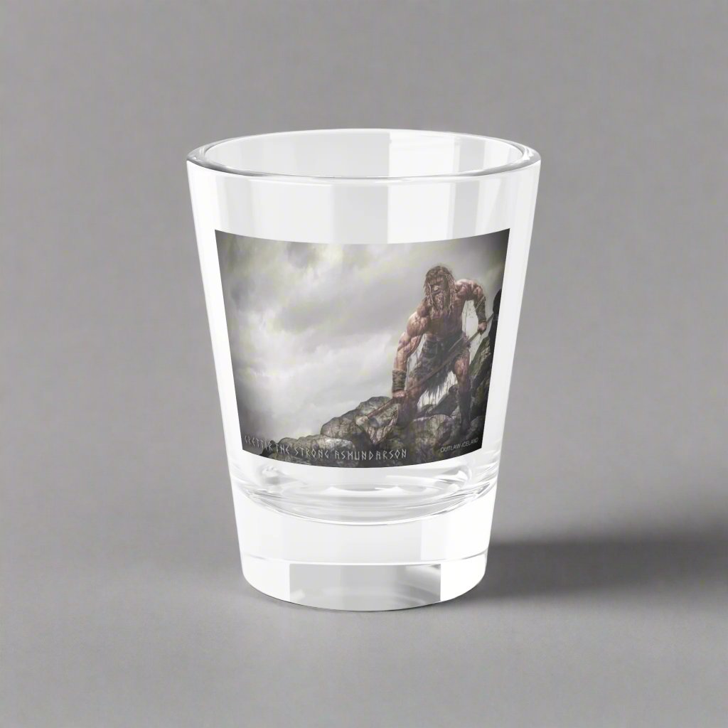 Grettir The Strong Asmundarson - Shot Glass, 1.5oz/44ml