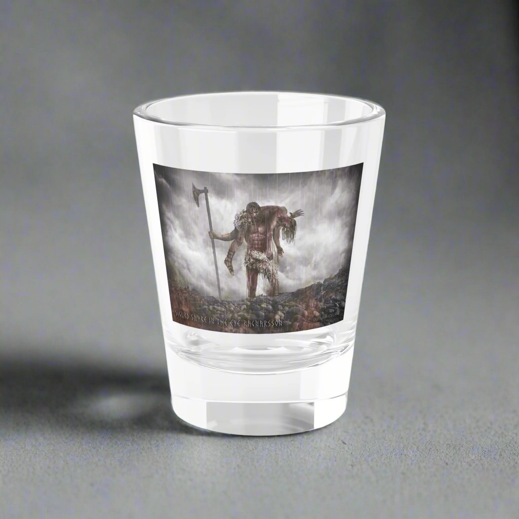 Sigurd Snake in The Eye Ragnarsson - Shot Glass, 1.5oz/44ml