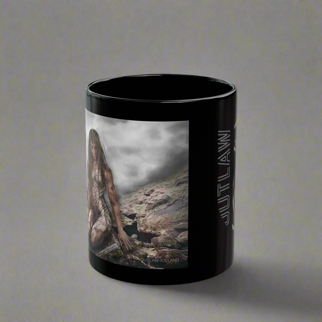 Aslaug - Black Mug - 11oz/330ml & 15oz/440ml