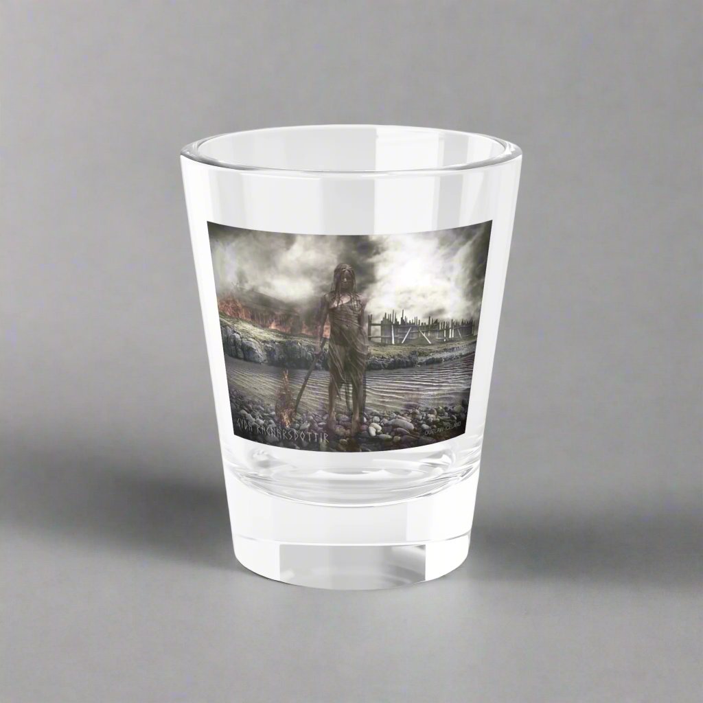 Gyda Ragnarsdottir - Shot Glass, 1.5oz/44ml