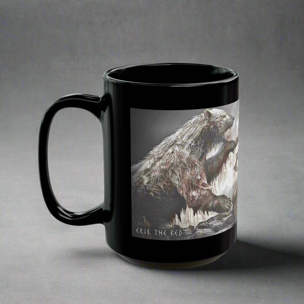 Erik The Red - Black Mug - 11oz/330ml & 15oz/440ml