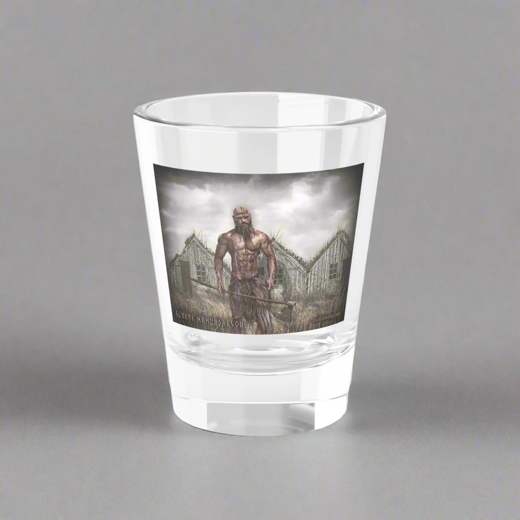 Gunnar Hamundarson - Shot Glass, 1.5oz/44ml