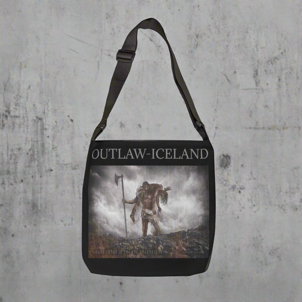 Sigurd Snake in The Eye Ragnarsson - Adjustable Tote Bag (AOP)