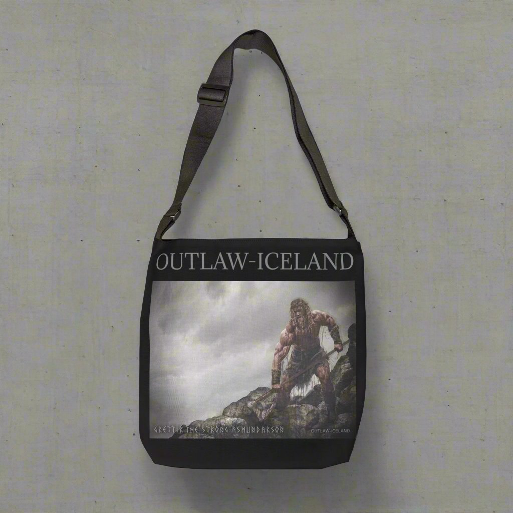 Grettir The Strong Asmundarson - Adjustable Tote Bag (AOP)