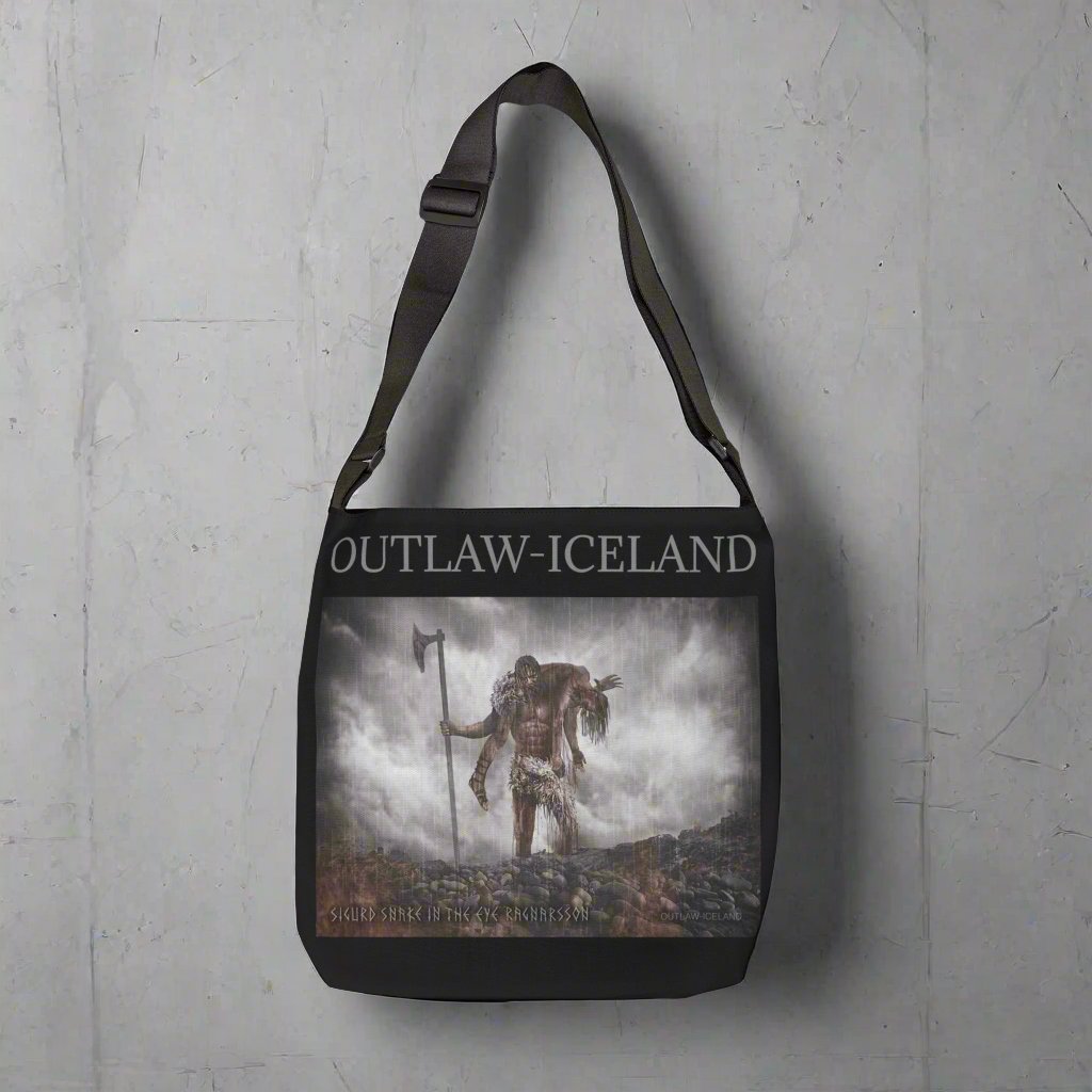 Sigurd Snake in The Eye Ragnarsson - Adjustable Tote Bag (AOP)