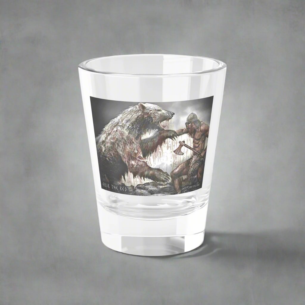 Erik The Red - Shot Glass, 1.5oz/44ml