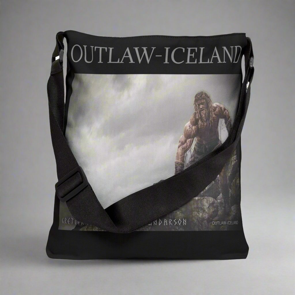 Grettir The Strong Asmundarson - Adjustable Tote Bag (AOP)