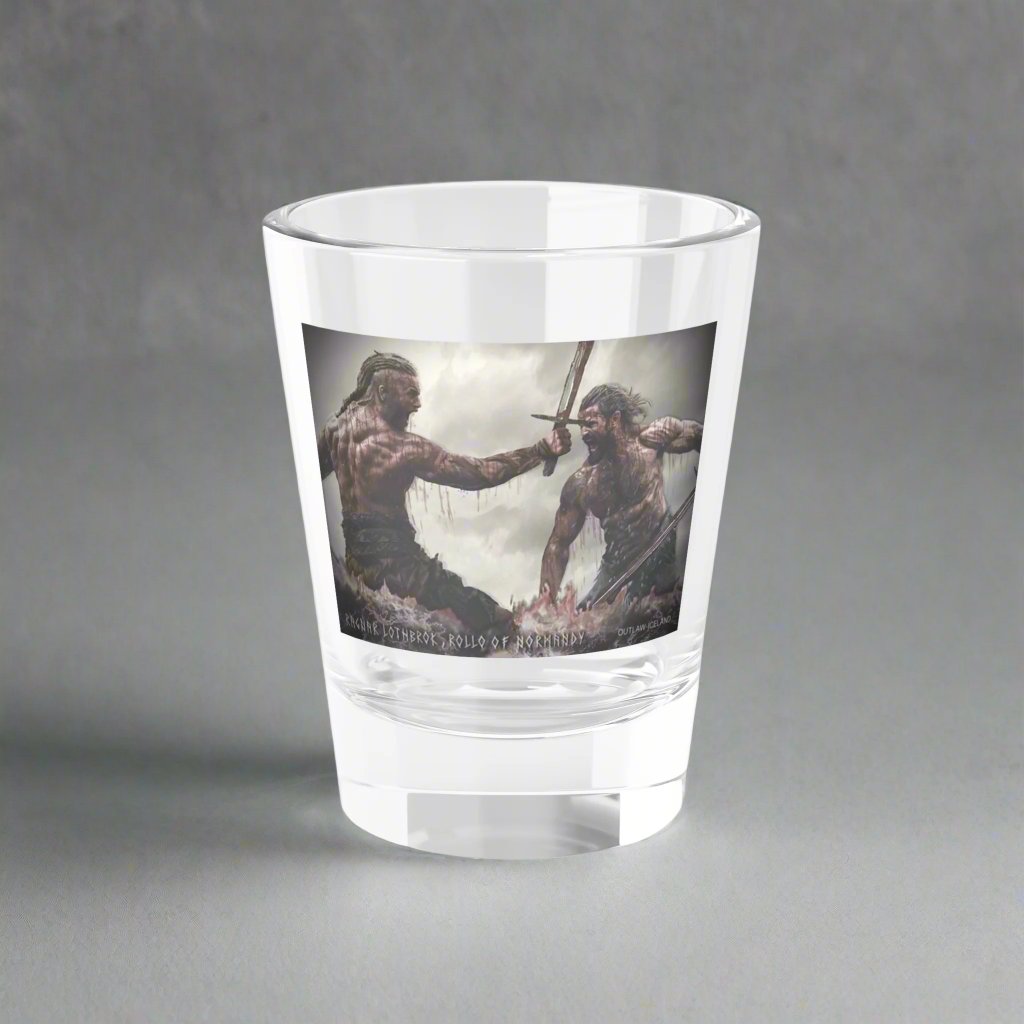 Ragnar Lothbrok & Rollo of Normandy - Shot Glass, 1.5oz/44ml