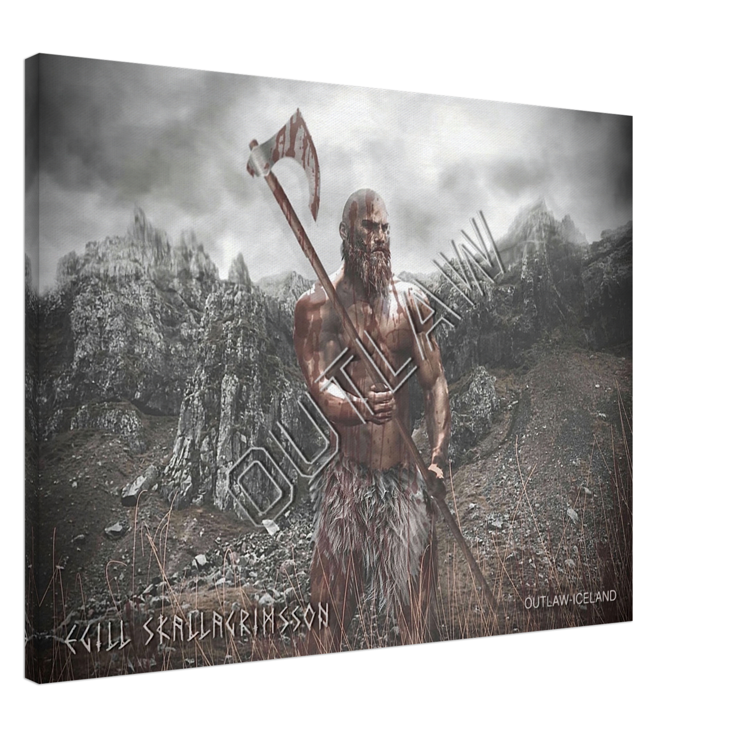 Egill Skallagrimsson - Canvas