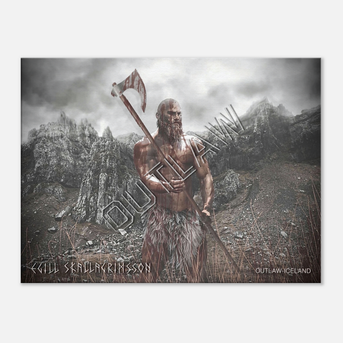 Egill Skallagrimsson - Canvas