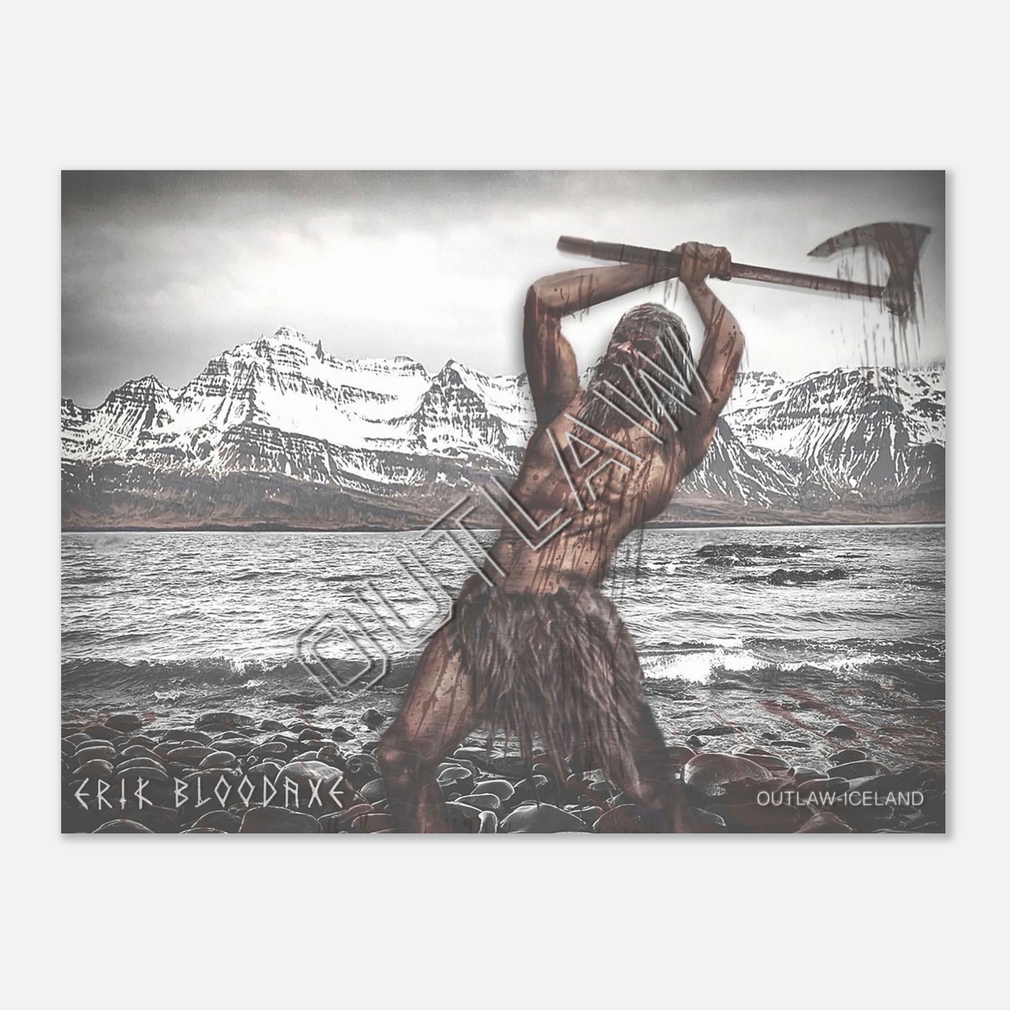 Erik Bloodaxe - Aluminum Print