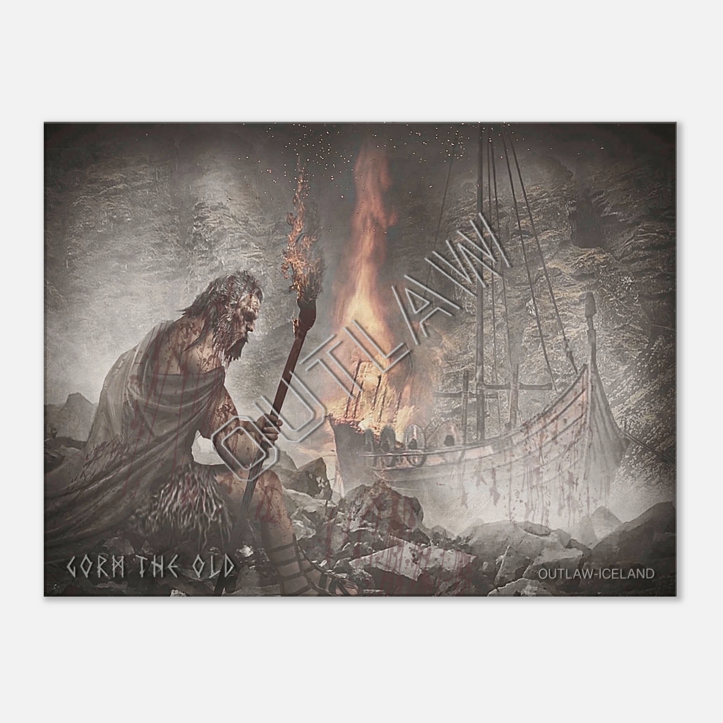 Gorm The Old - Canvas