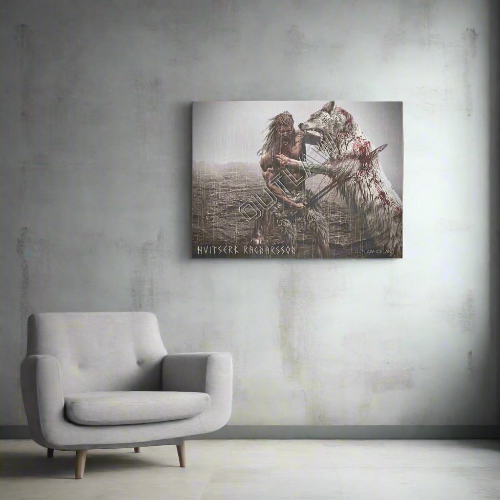 Hvitserk Ragnarsson - Canvas