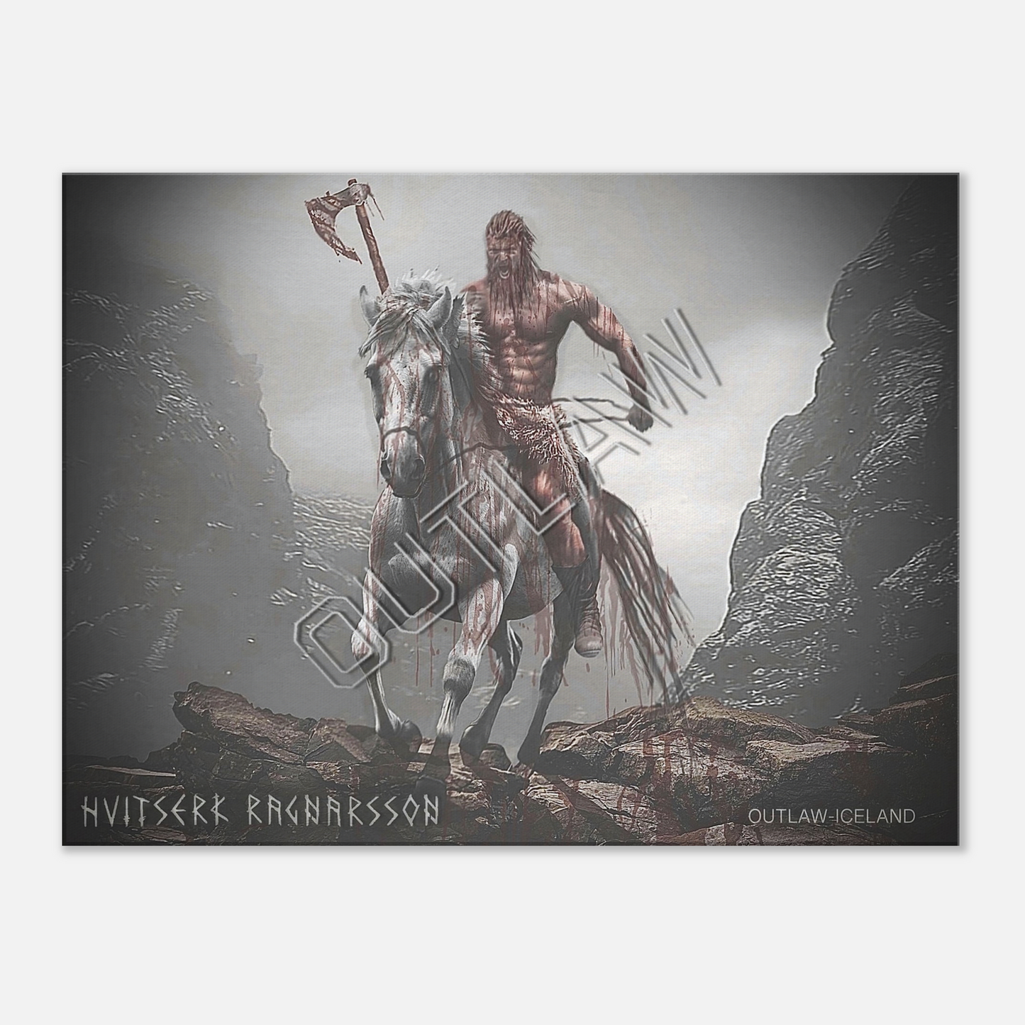 Hvitserk Ragnarsson - Canvas