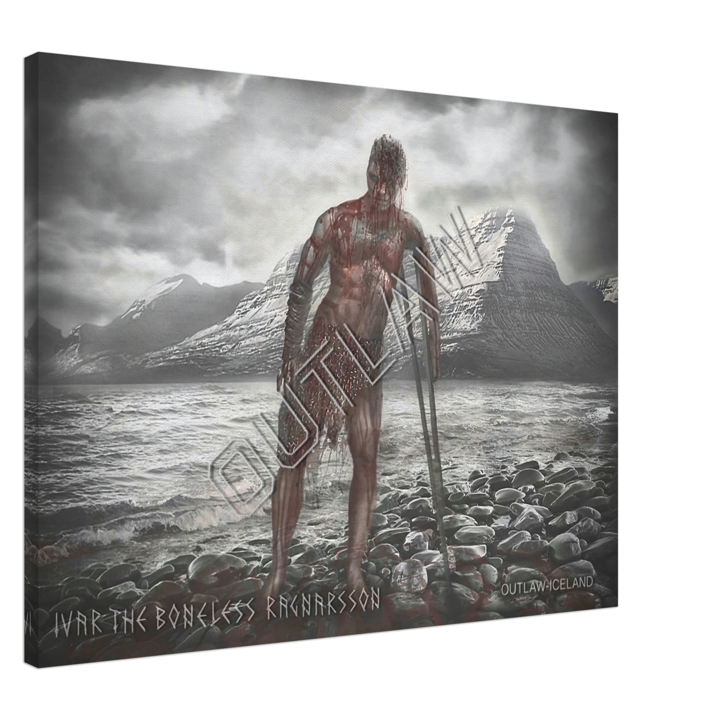 Ivar The Boneless Ragnarsson - Canvas