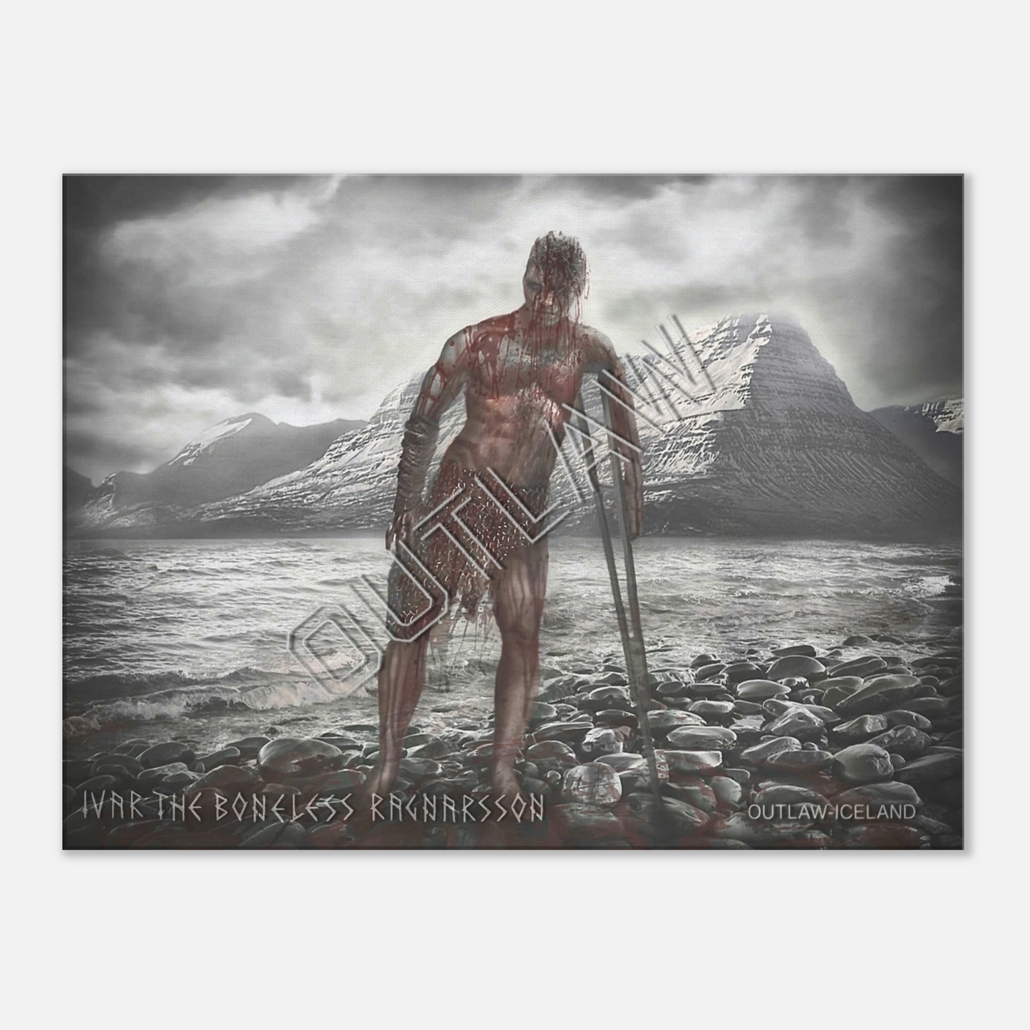 Ivar The Boneless Ragnarsson - Canvas