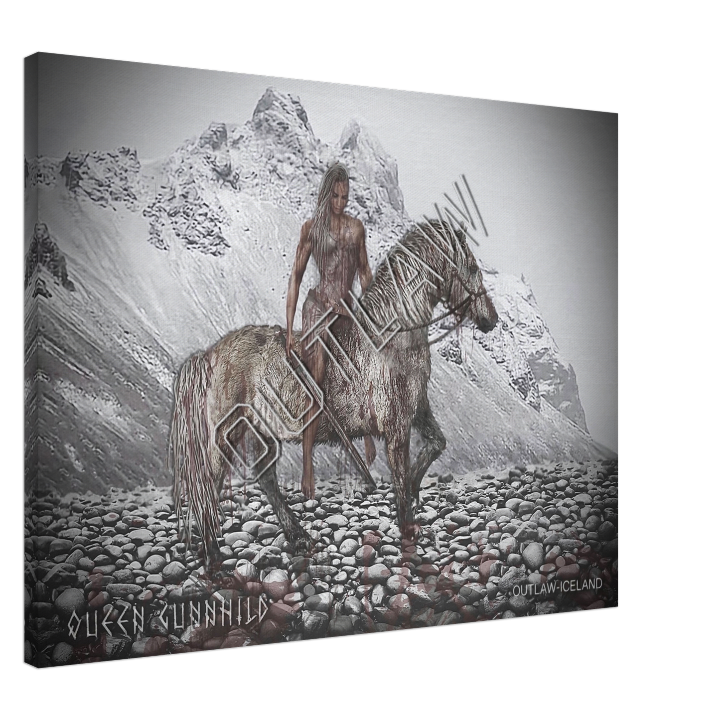 Queen Gunnhild - Canvas
