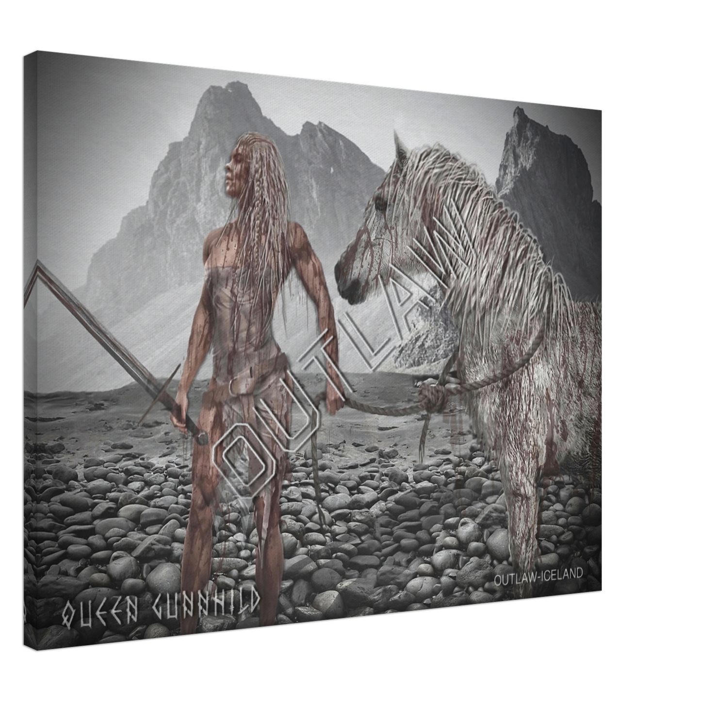 Queen Gunnhild - Canvas