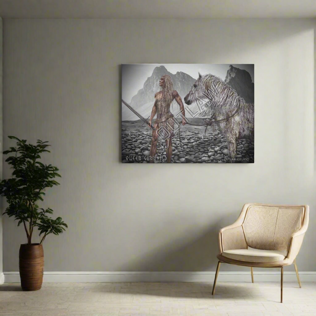Queen Gunnhild - Canvas