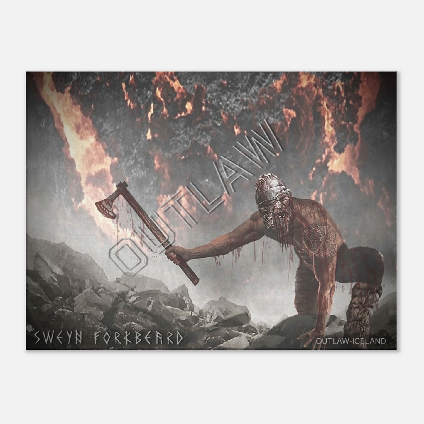 Sweyn Forkbeard - Canvas