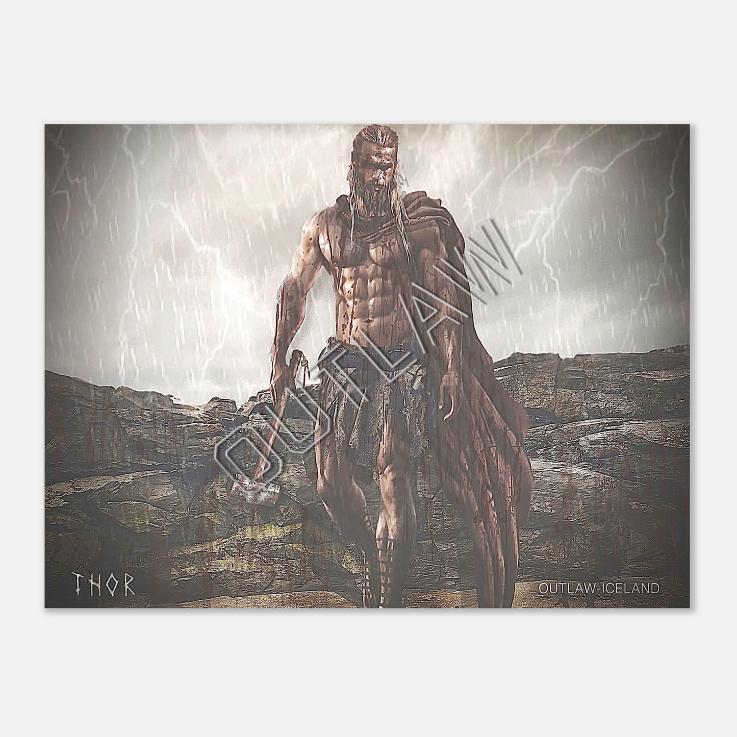 Thor - Aluminum Print