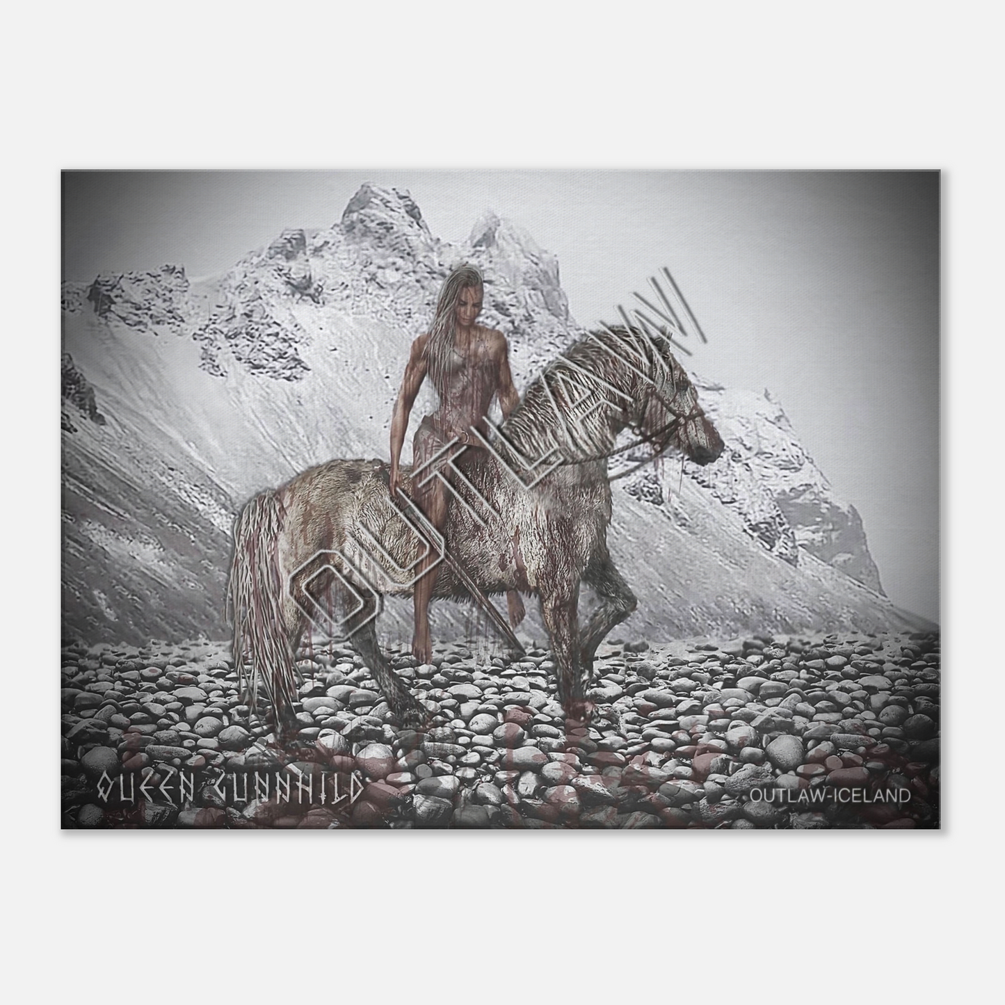 Queen Gunnhild - Canvas