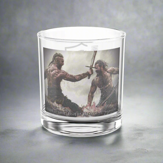 Ragnar Lothbrok & Rollo of Normandy - Whiskey Glass, 10oz/300ml