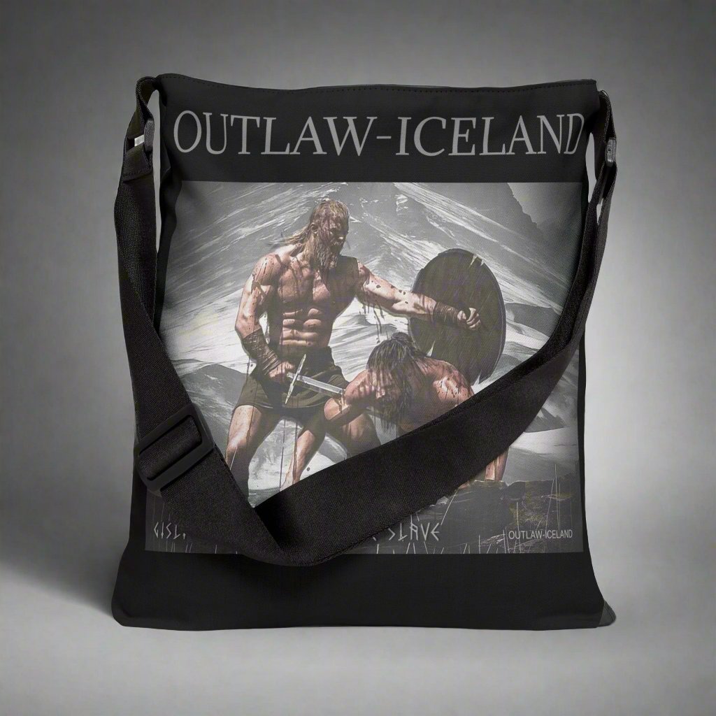 Gisli Sursson & Kolur The Slave - Adjustable Tote Bag (AOP)