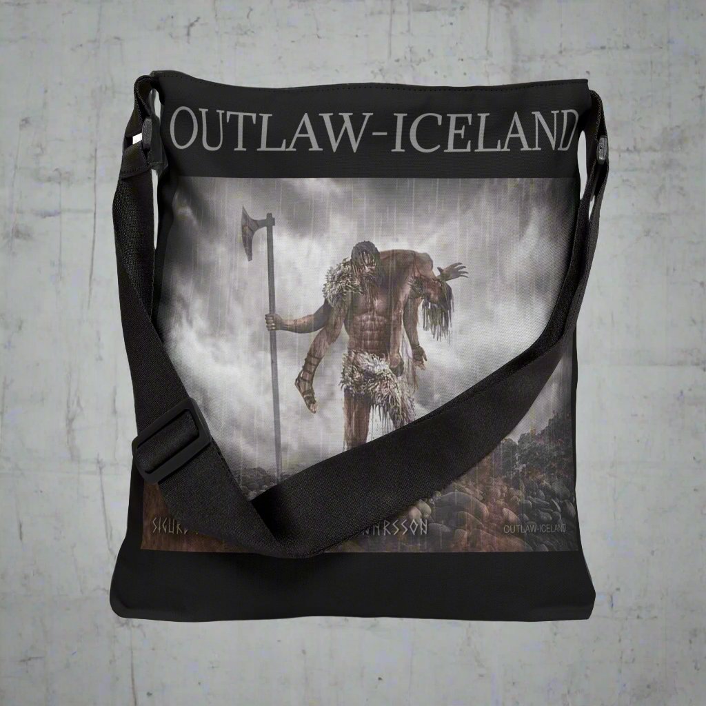 Sigurd Snake in The Eye Ragnarsson - Adjustable Tote Bag (AOP)